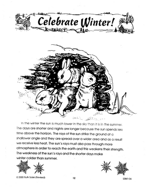 Celebrate Winter Grades 4-6