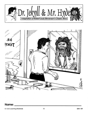 Dr. Jekyll & Mr. Hyde Lit Link/Novel Study Guide Gr. 4-6