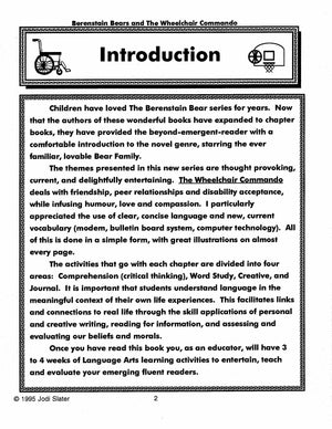 Berenstain Bears: 4 Lit Link/Novel Study Bundle! Grades 1-3