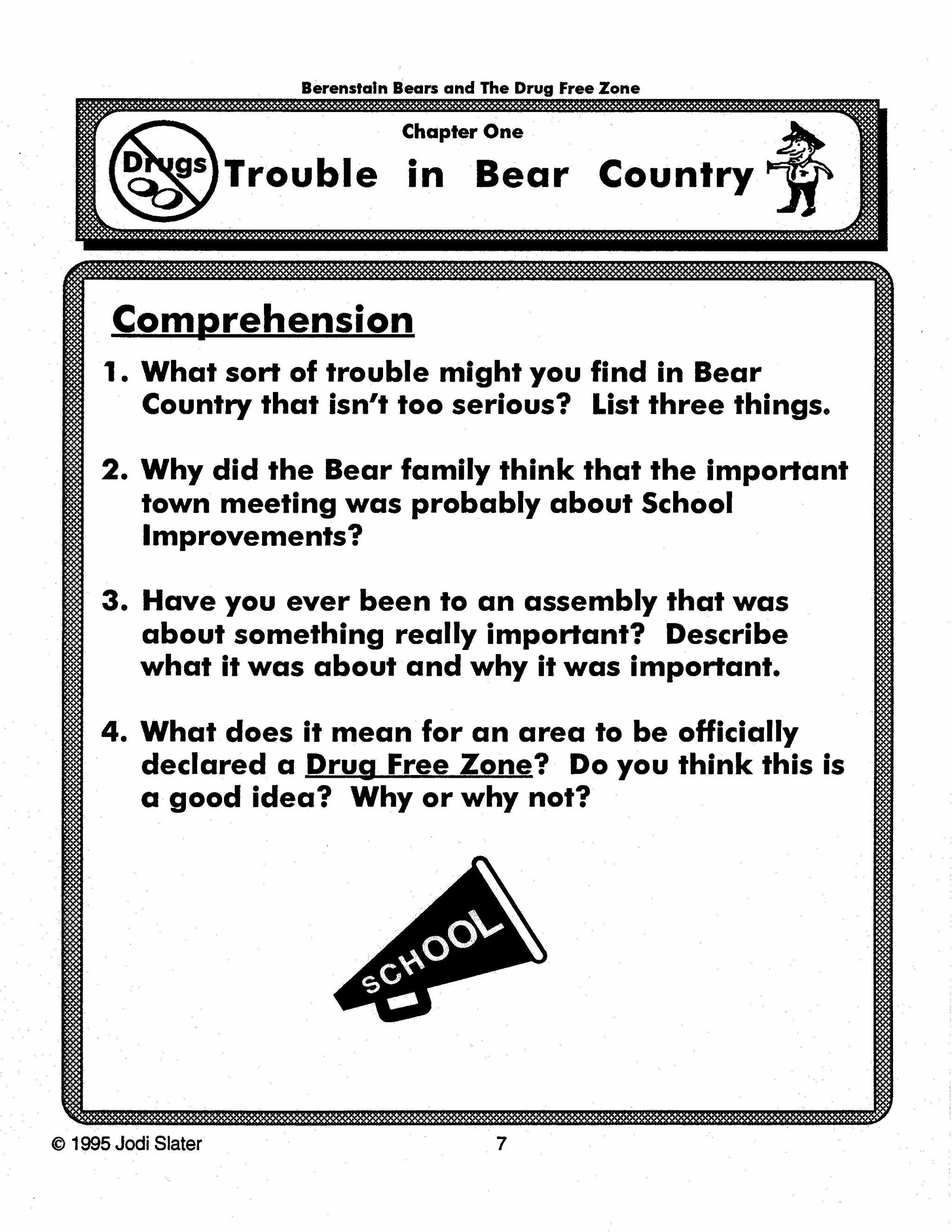 Berenstain Bears: 4 Lit Link/Novel Study Bundle! Grades 1-3