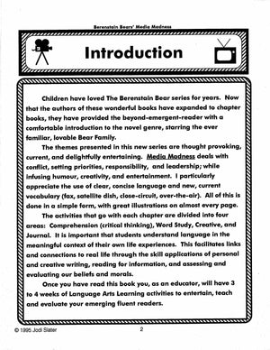 Berenstain Bears: 4 Lit Link/Novel Study Bundle! Grades 1-3