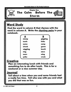 Berenstain Bears: 4 Lit Link/Novel Study Bundle! Grades 1-3