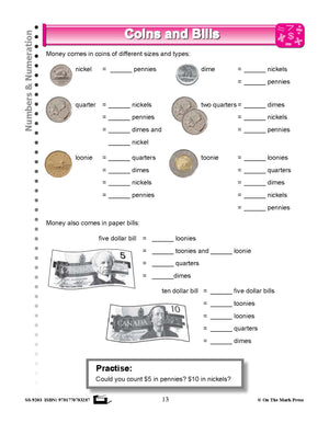 Grade 3 Canadian Math & Reading Practise Bundle!