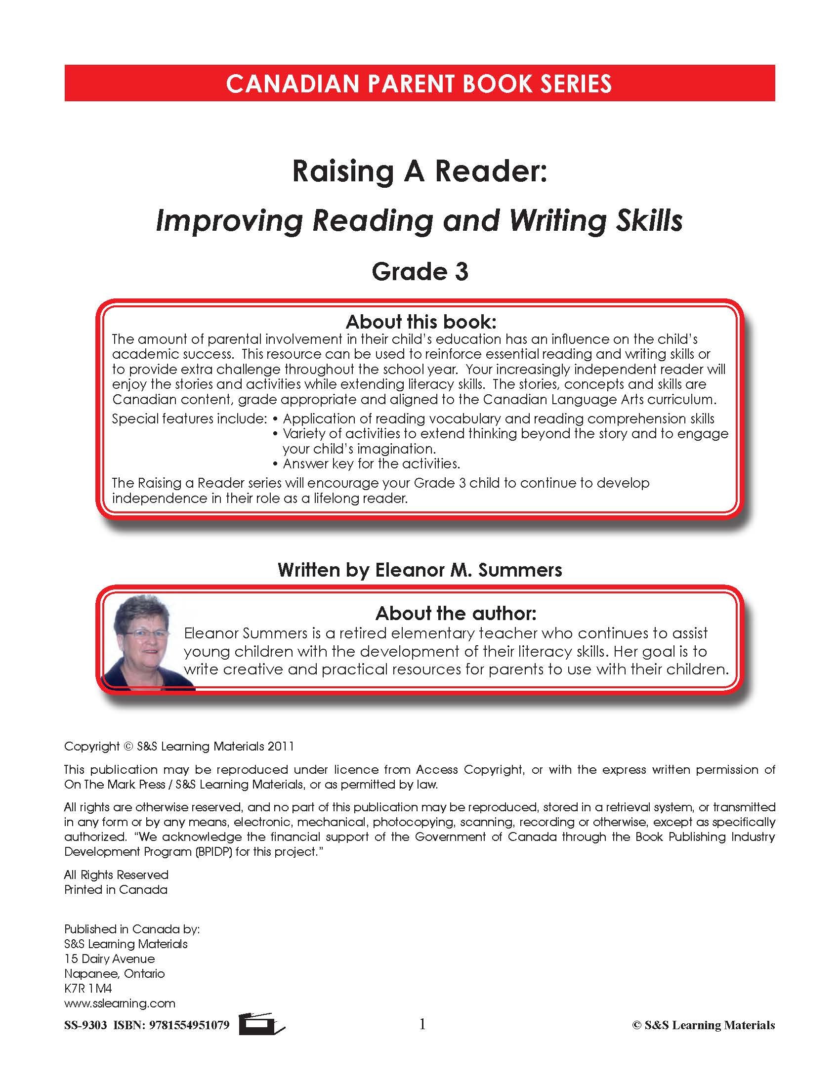 Grade 3 Canadian Math & Reading Practise Bundle!
