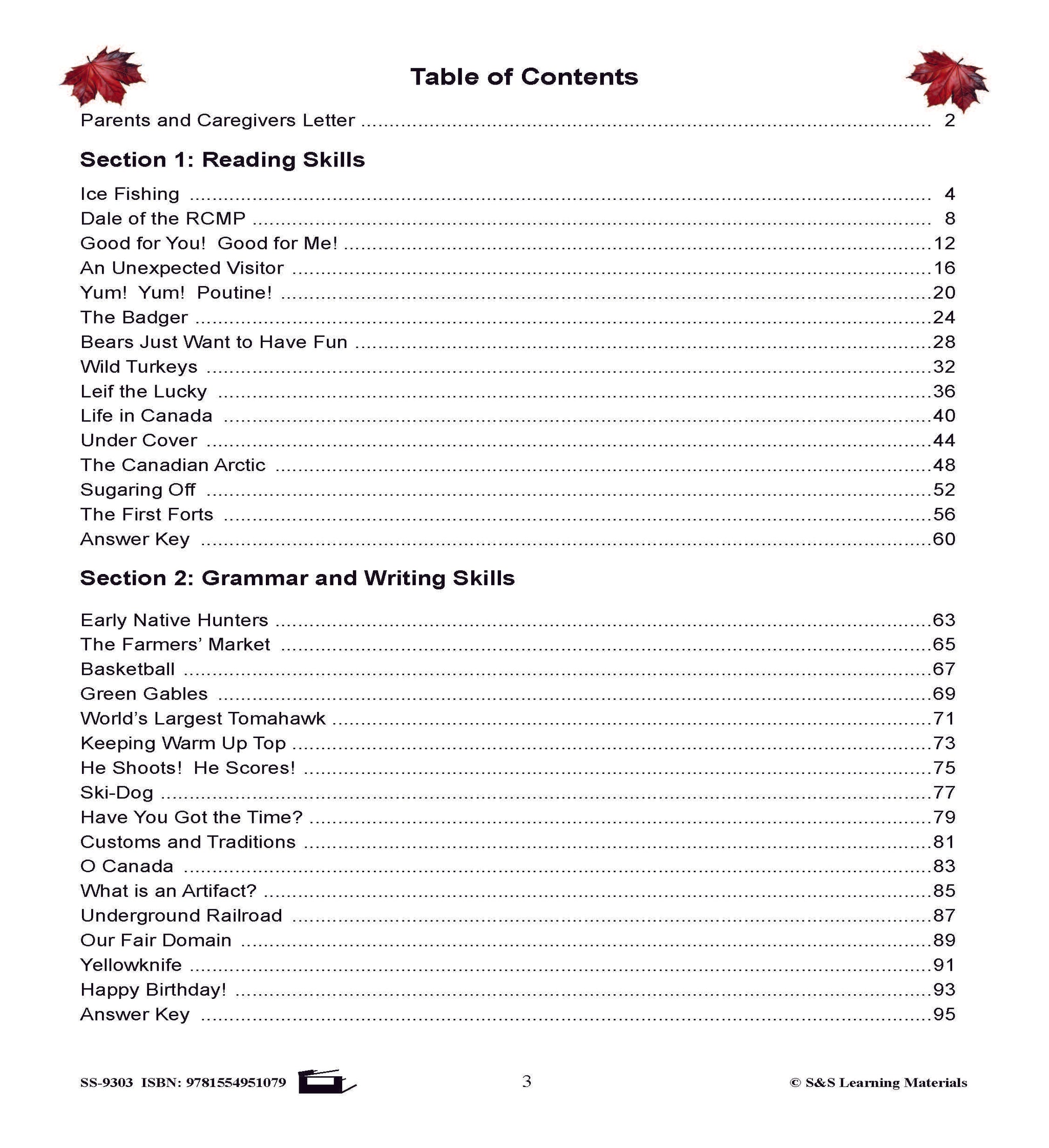 Grade 3 Canadian Math & Reading Practise Bundle!