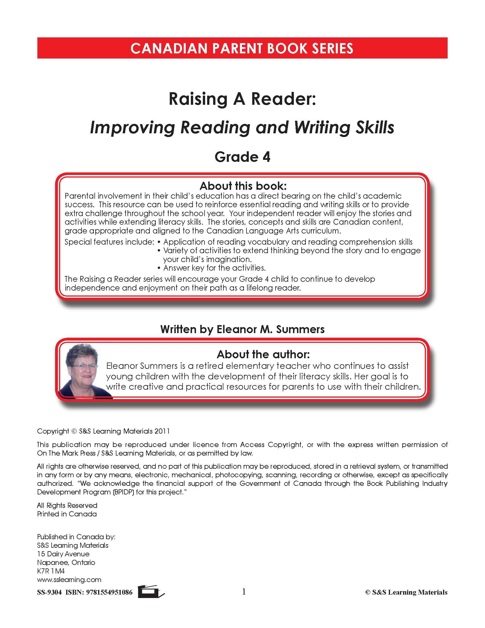 Grade 4 Canadian Math & Reading Practise Bundle!