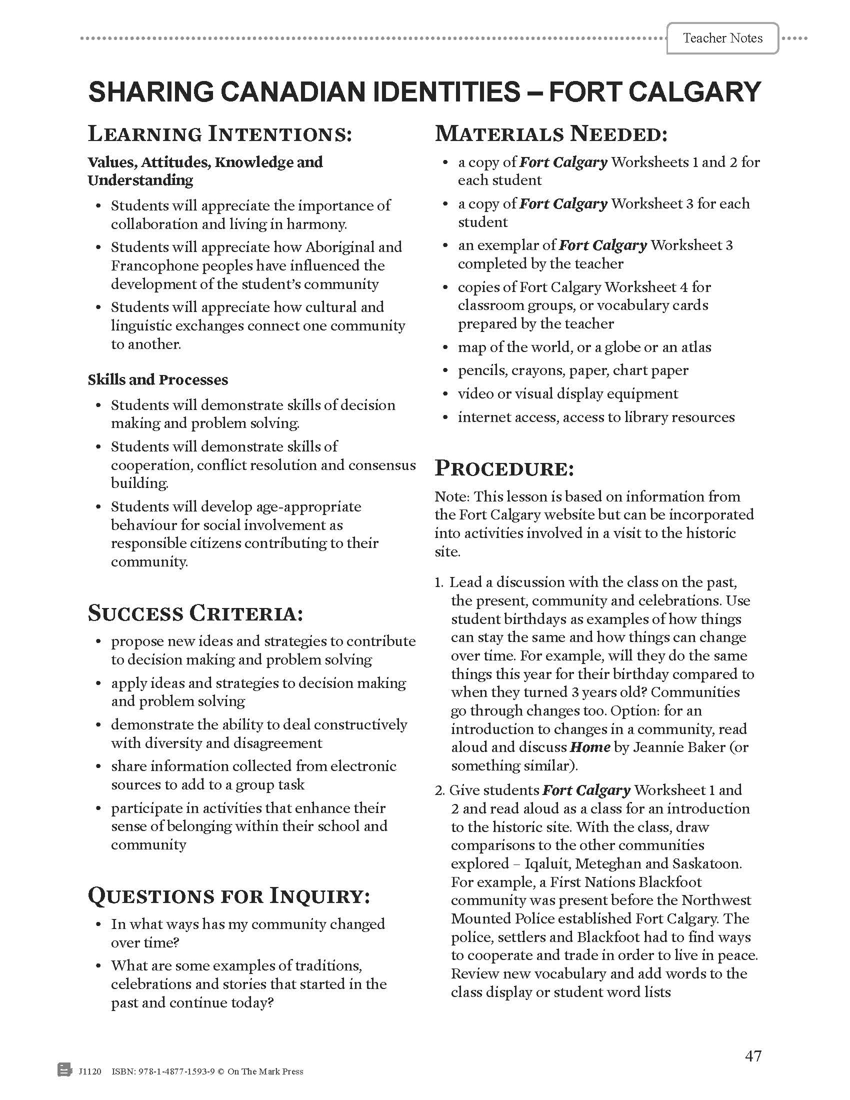 Alberta Grade 2 Science & Social Studies Savings Bundle!