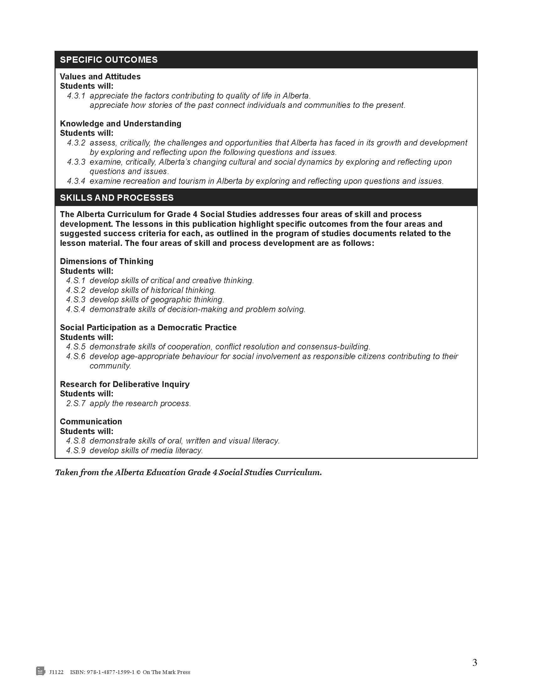 Alberta Grade 4 Science & Social Studies Bundle!