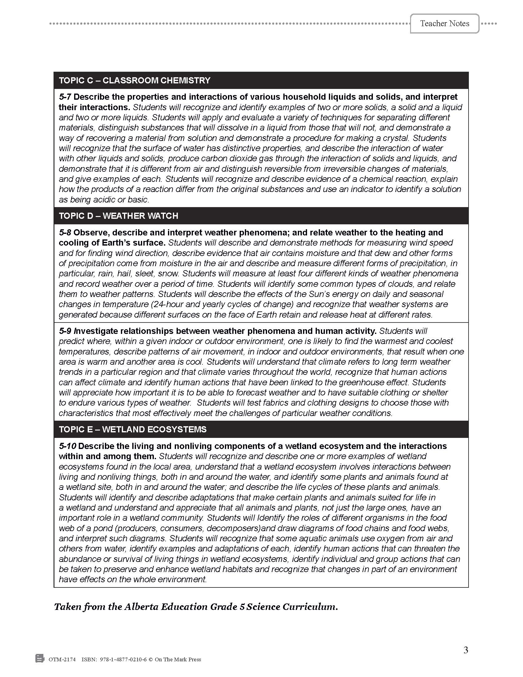 Alberta Grade 5 Science & Social Studies Savings Bundle!