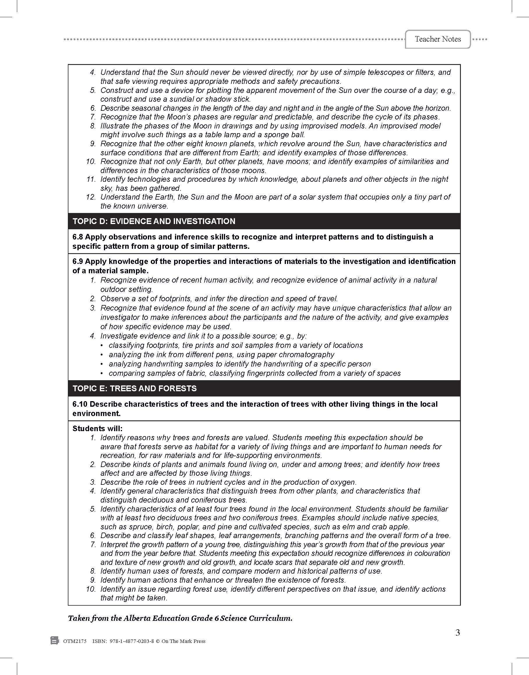 Alberta Grade 6 Science & Social Studies Savings Bundle!