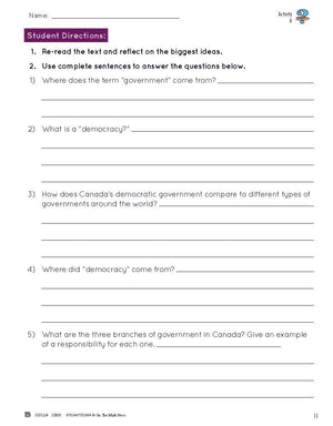 Alberta Grade 6 Science & Social Studies Savings Bundle!