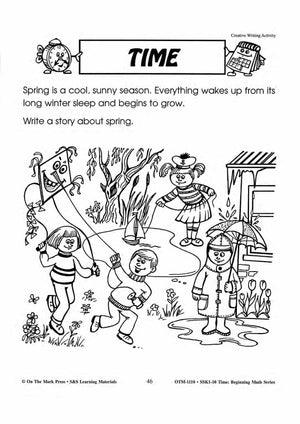 Time Creative Writing Activities Grades 1-3