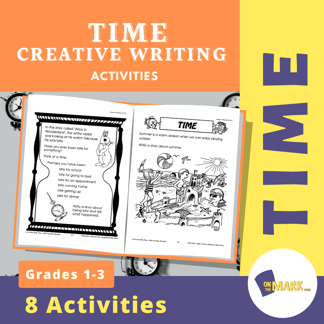 Time Creative Writing Activities Grades 1-3