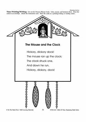 Time Nursery Rhymes Grades 1-3
