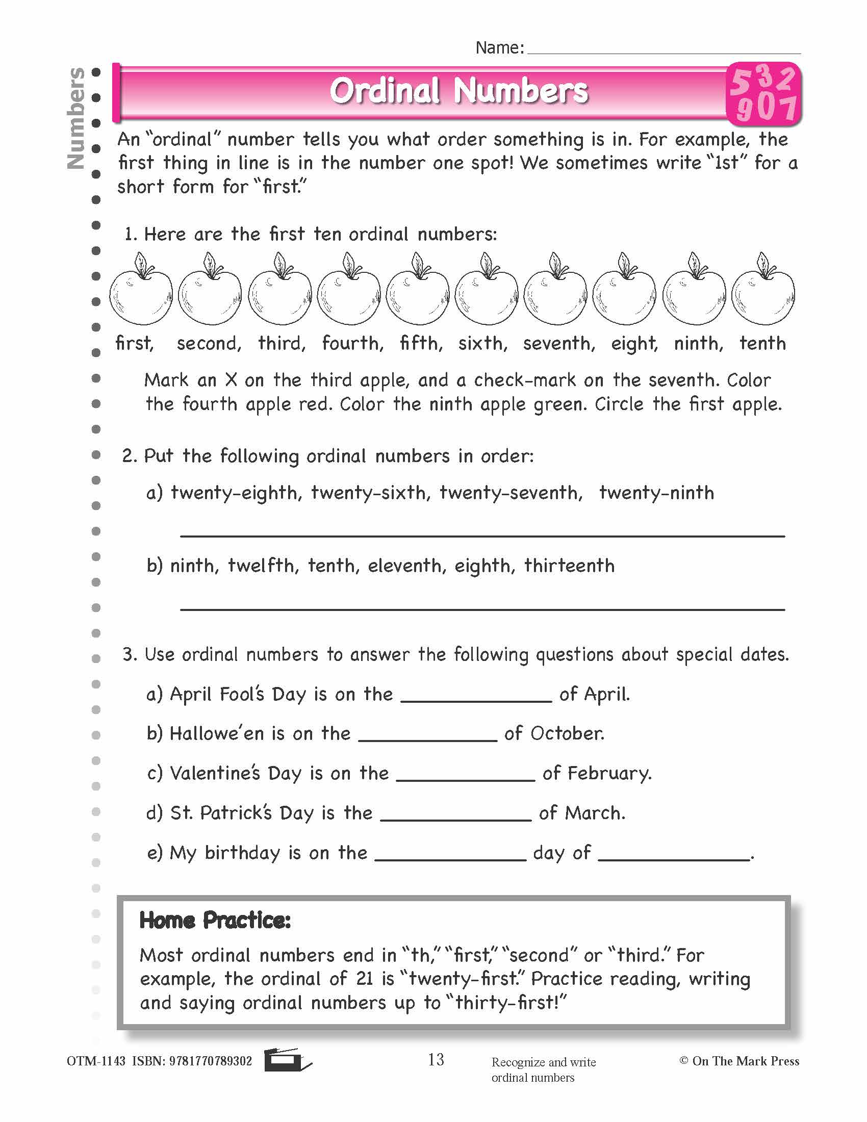 First Grade Numeration Lesson Plan Aligned to Common Core