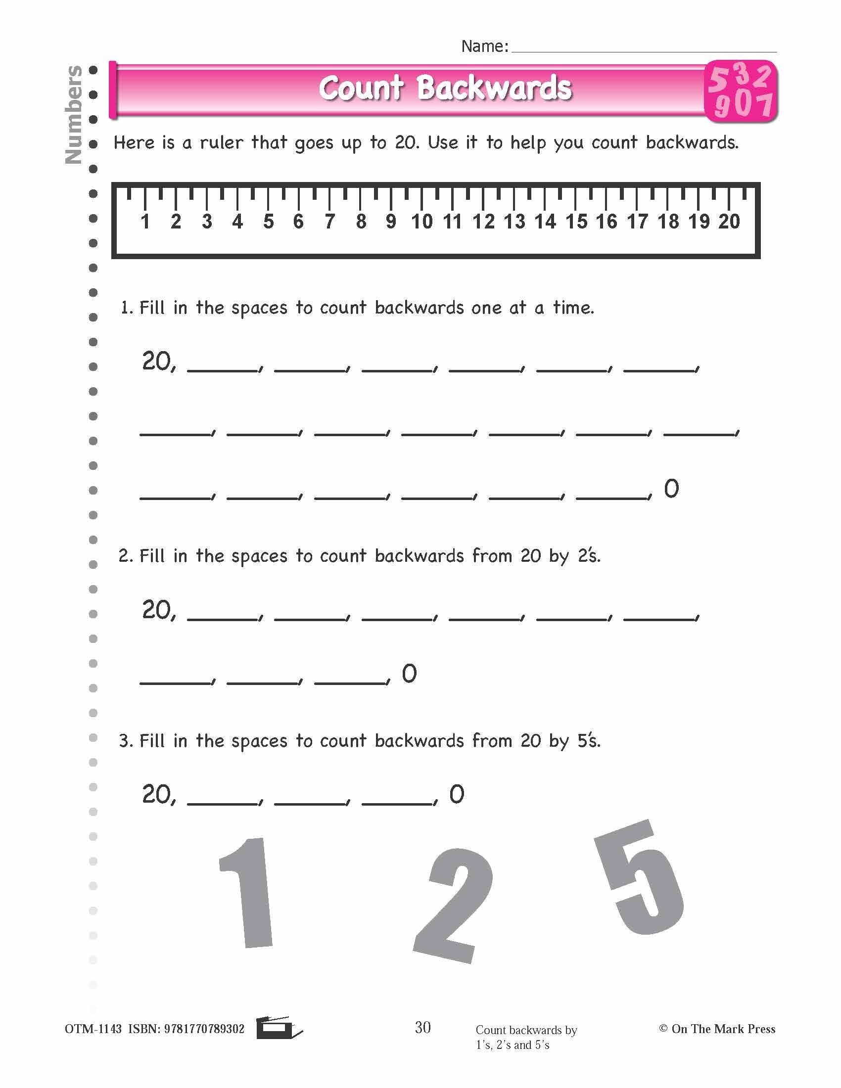 First Grade Numeration Lesson Plan Aligned to Common Core