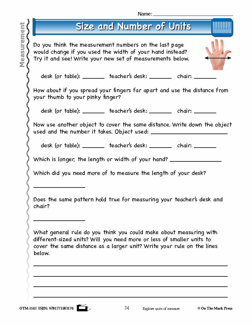 First Grade Measurement Lesson Plan Aligned to Common Core
