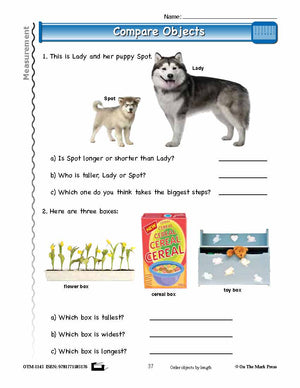 First Grade Measurement Lesson Plan Aligned to Common Core