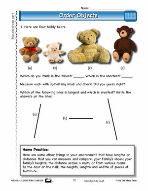 First Grade Measurement Lesson Plan Aligned to Common Core