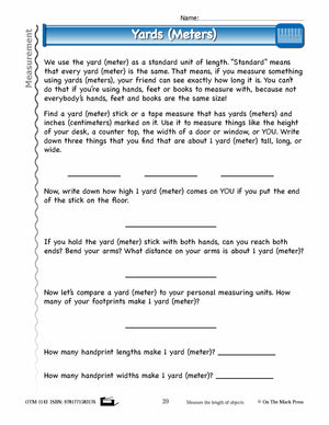 First Grade Measurement Lesson Plan Aligned to Common Core