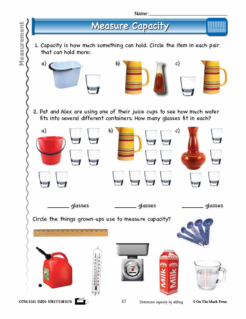 First Grade Measurement Lesson Plan Aligned to Common Core