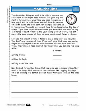 First Grade Measurement Lesson Plan Aligned to Common Core