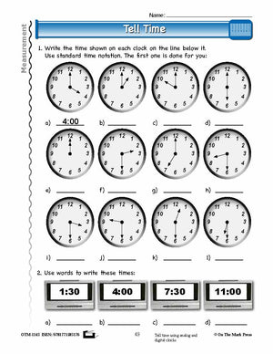 First Grade Measurement Lesson Plan Aligned to Common Core