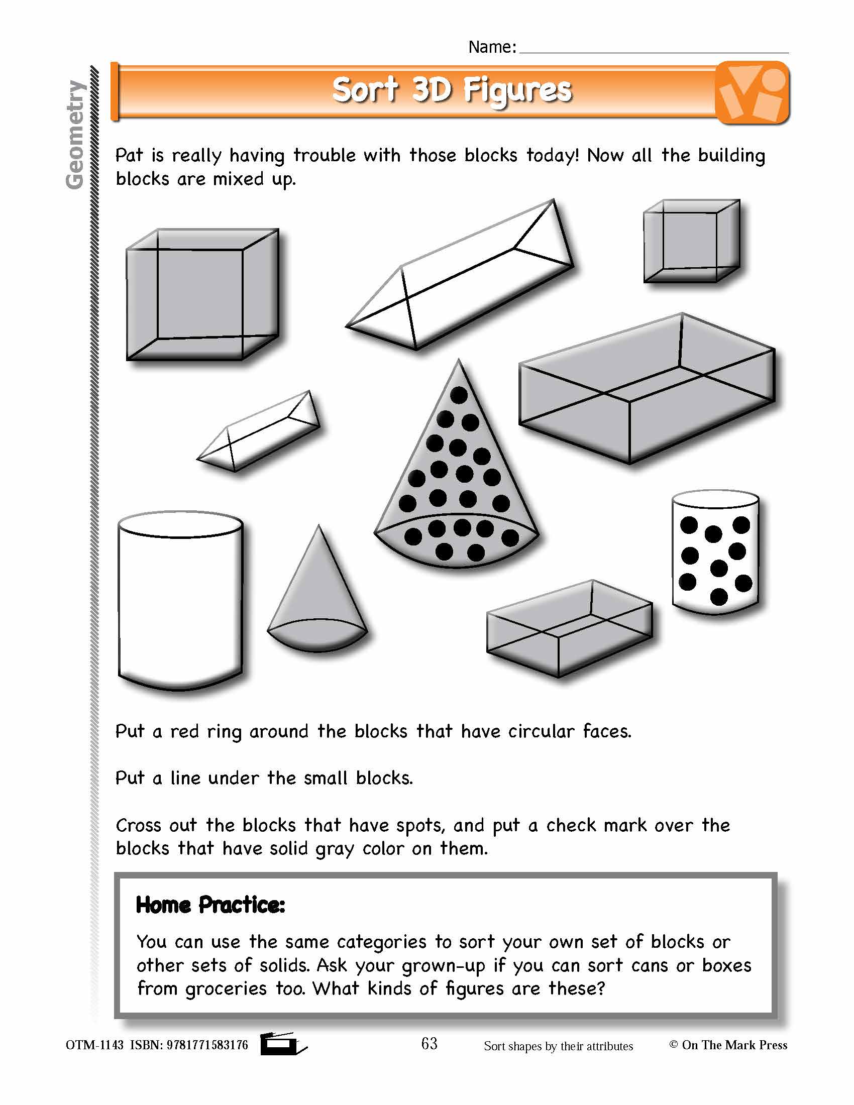 First Grade Geometry Lesson Plans Aligned to Common Core