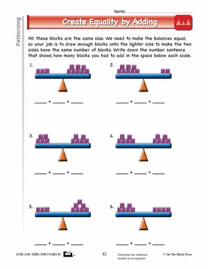 First Grade Patterning Lesson Plans Aligned to Common Core
