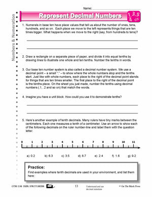 Fourth Grade Numeration Lesson Plans Aligned to Common Core