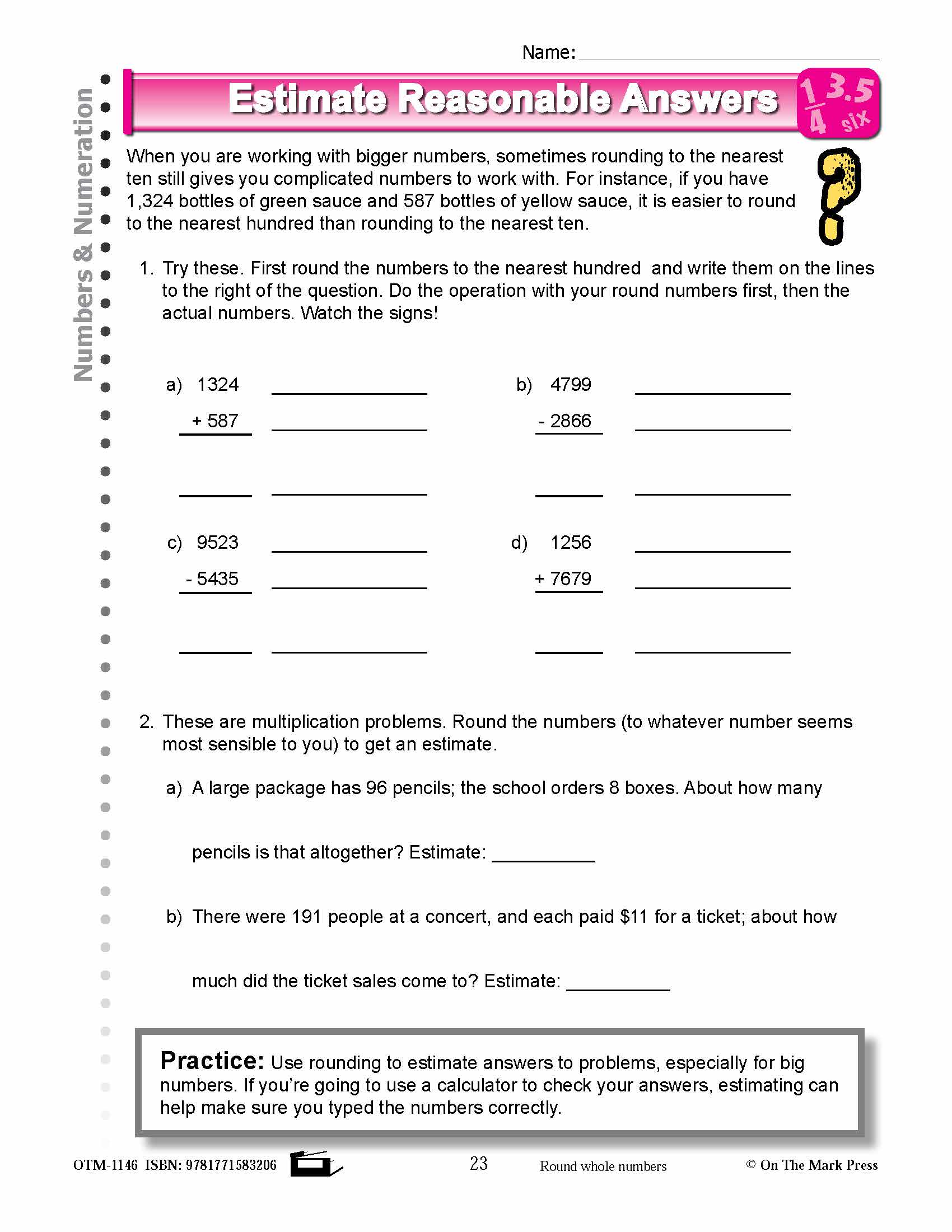 Fourth Grade Numeration Lesson Plans Aligned to Common Core