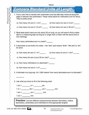 Fourth Grade Measurement Lesson Plans Aligned to Common Core