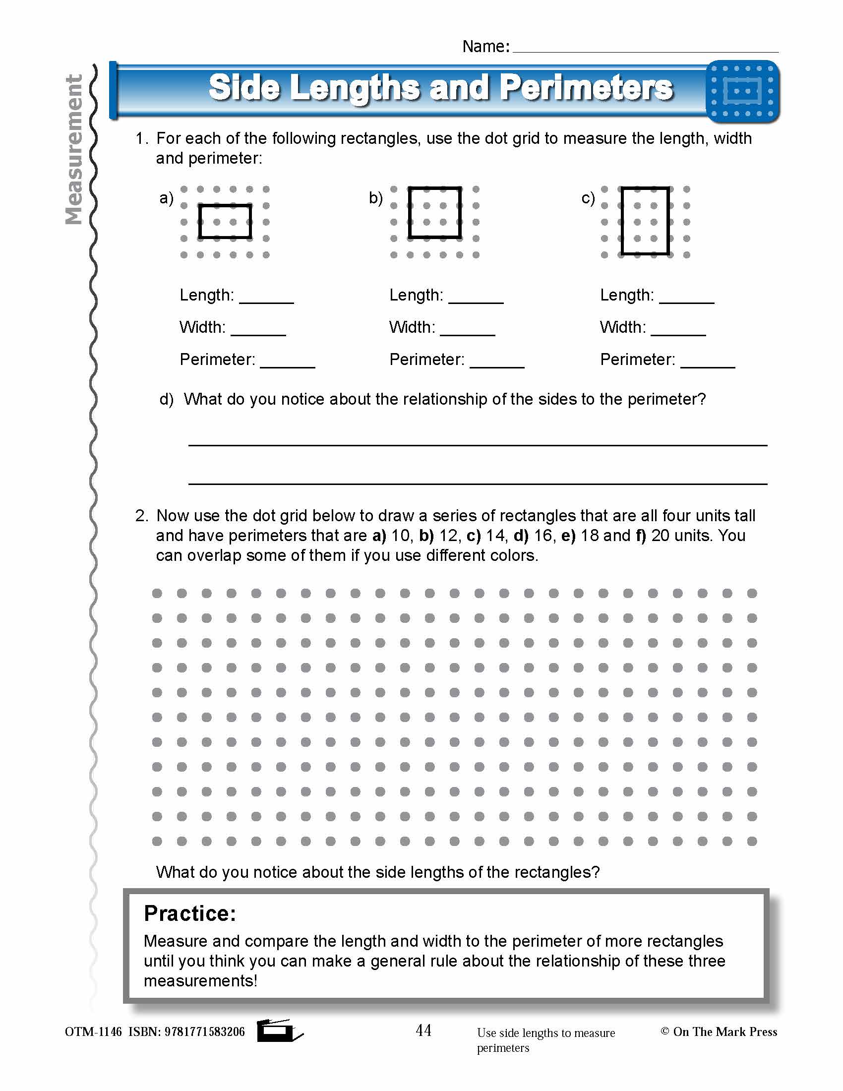 Fourth Grade Measurement Lesson Plans Aligned to Common Core