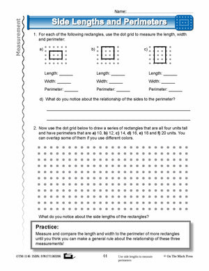 Fourth Grade Measurement Lesson Plans Aligned to Common Core