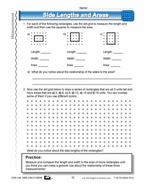 Fourth Grade Measurement Lesson Plans Aligned to Common Core