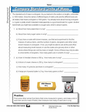 Fourth Grade Measurement Lesson Plans Aligned to Common Core