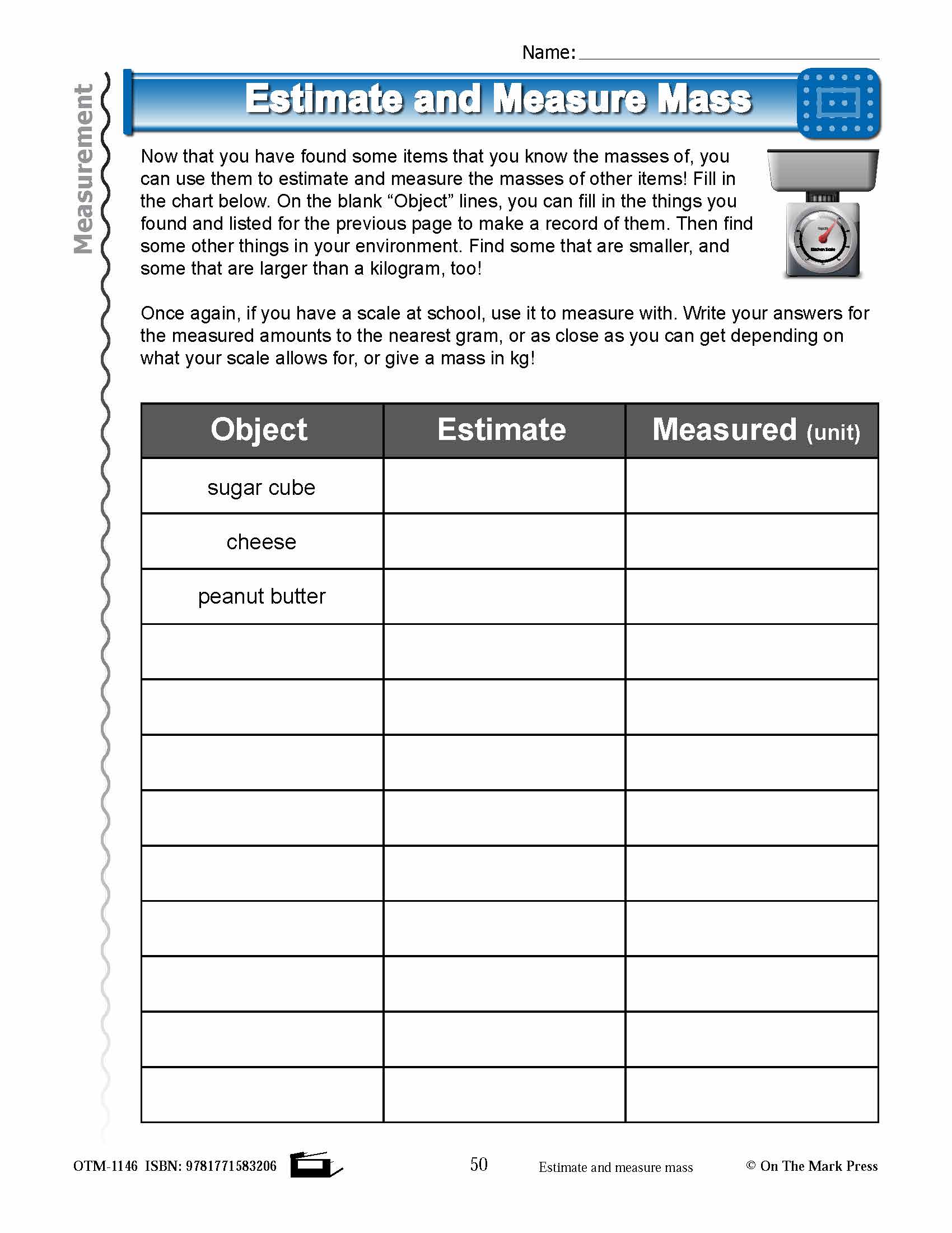Fourth Grade Measurement Lesson Plans Aligned to Common Core