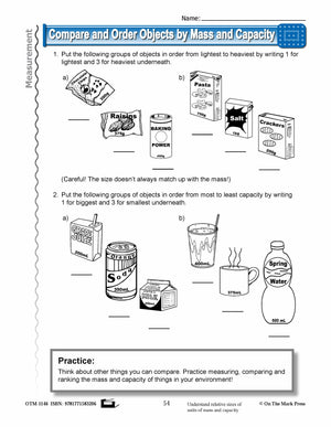Fourth Grade Measurement Lesson Plans Aligned to Common Core