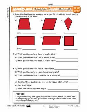Fourth Grade Geometry Lesson Plans Aligned to Common Core