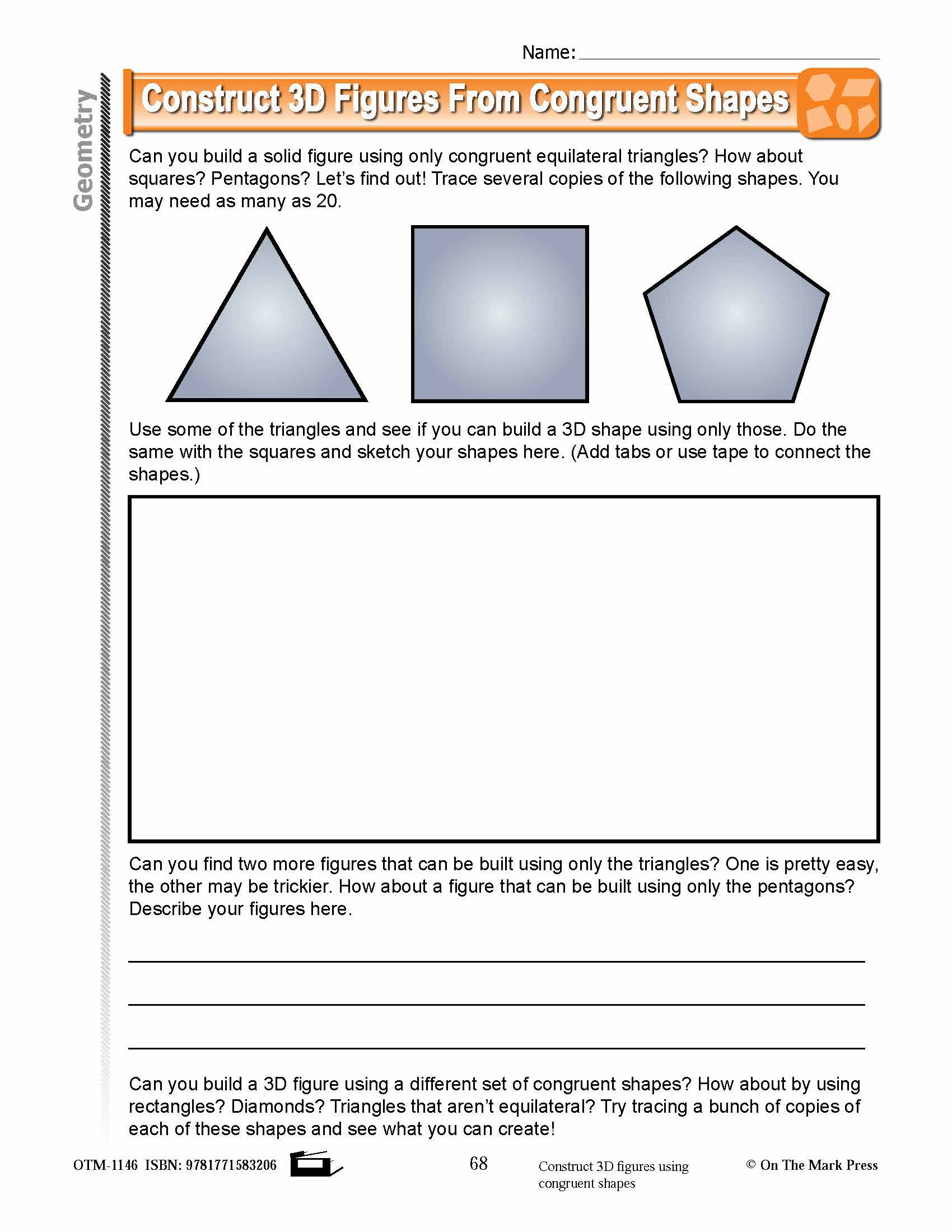 Fourth Grade Geometry Lesson Plans Aligned to Common Core