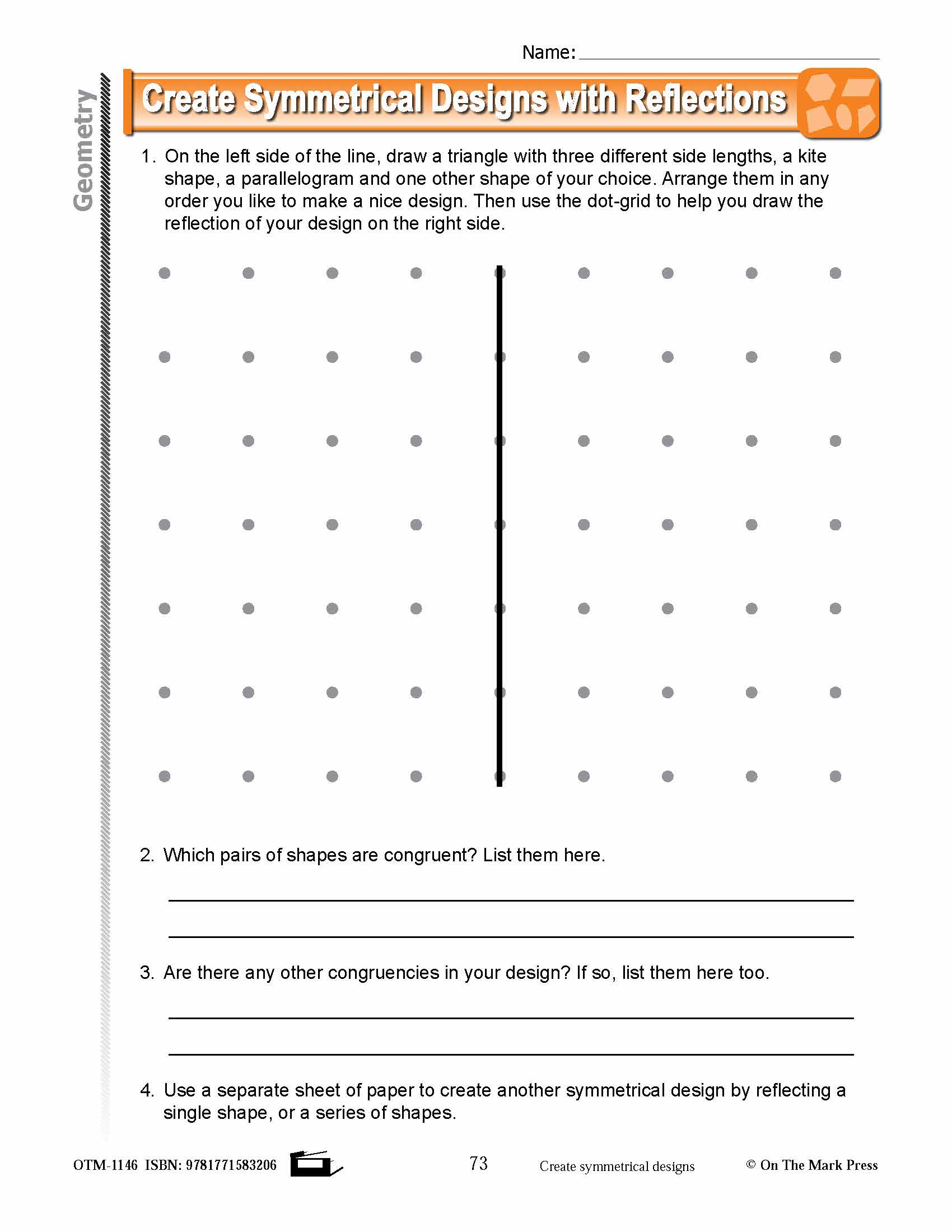 Fourth Grade Geometry Lesson Plans Aligned to Common Core