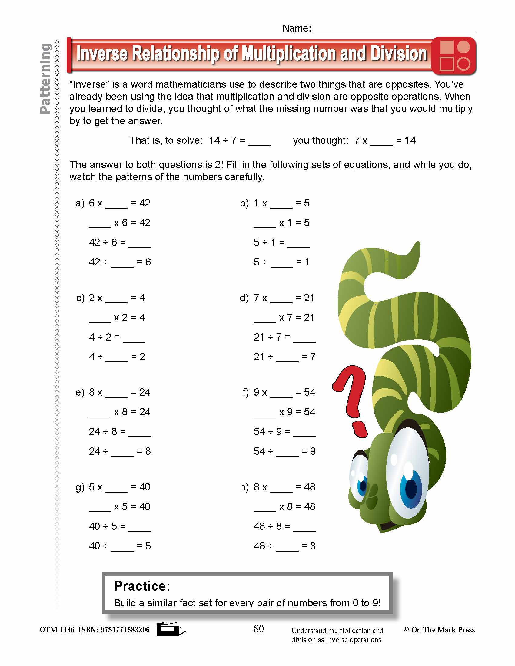 Fourth Grade Patterning  Lesson Plans Aligned to Common Core