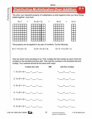Fourth Grade Patterning  Lesson Plans Aligned to Common Core