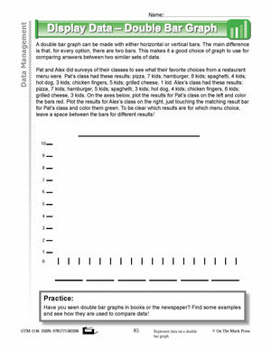 Fourth Grade Data Management  Lesson Plans Aligned to Common Core