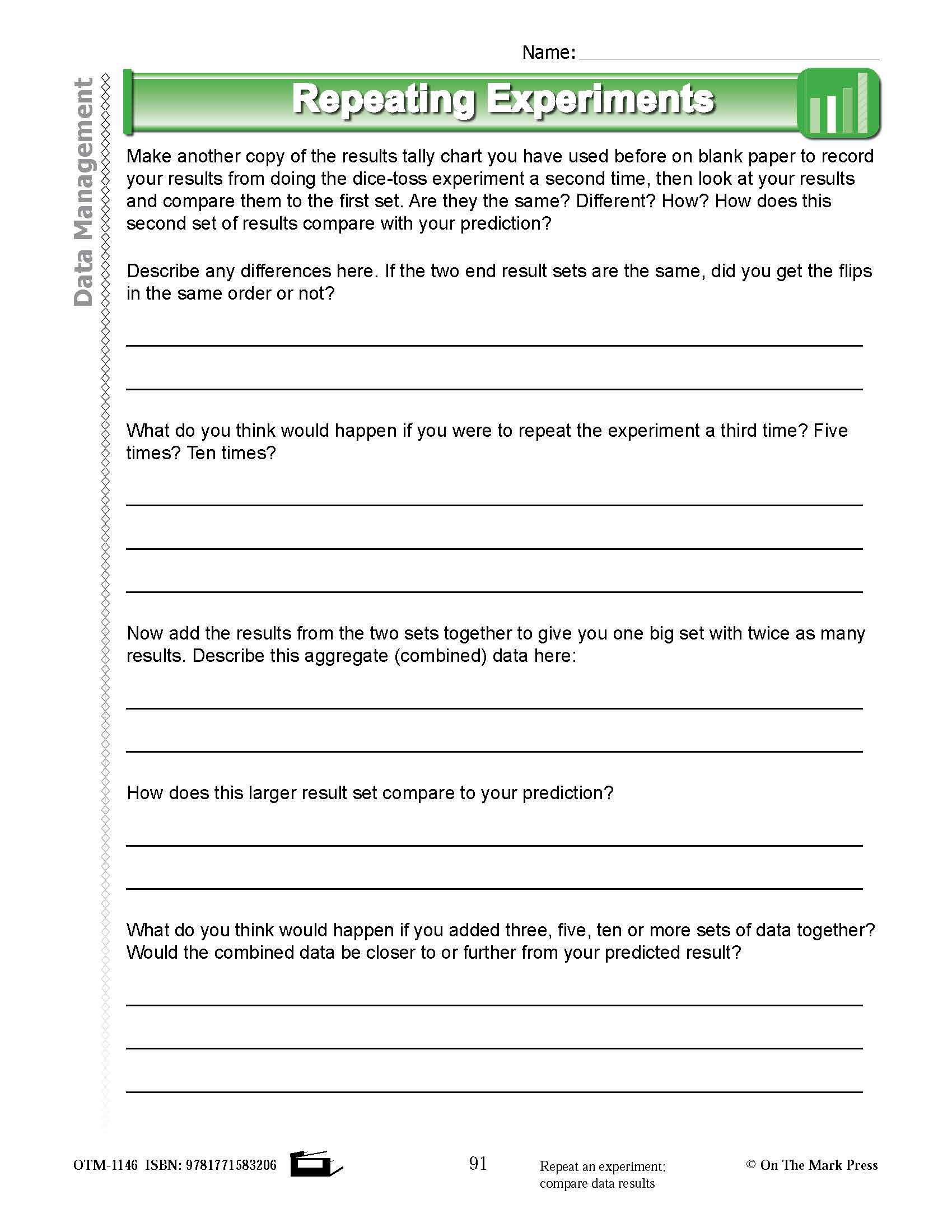 Fourth Grade Data Management  Lesson Plans Aligned to Common Core