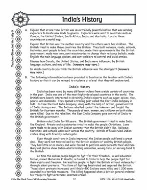 India's Government Grades 3-5 Lesson Plan