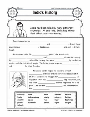 India's Government Grades 3-5 Lesson Plan