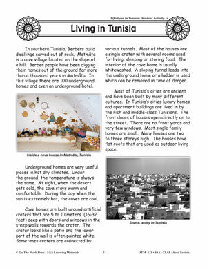 Lifestyles in Tunisia Grades 3-5