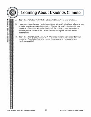 Learning About Ukraine’s Climate Grades 3-5