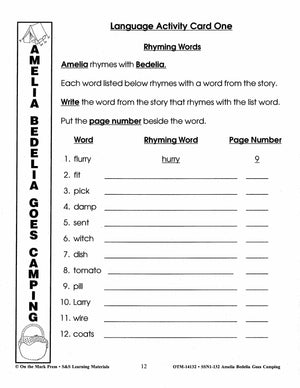 Amelia Bedelia: 4 Lit Link/Novel Study Bundle! Grades 1-3